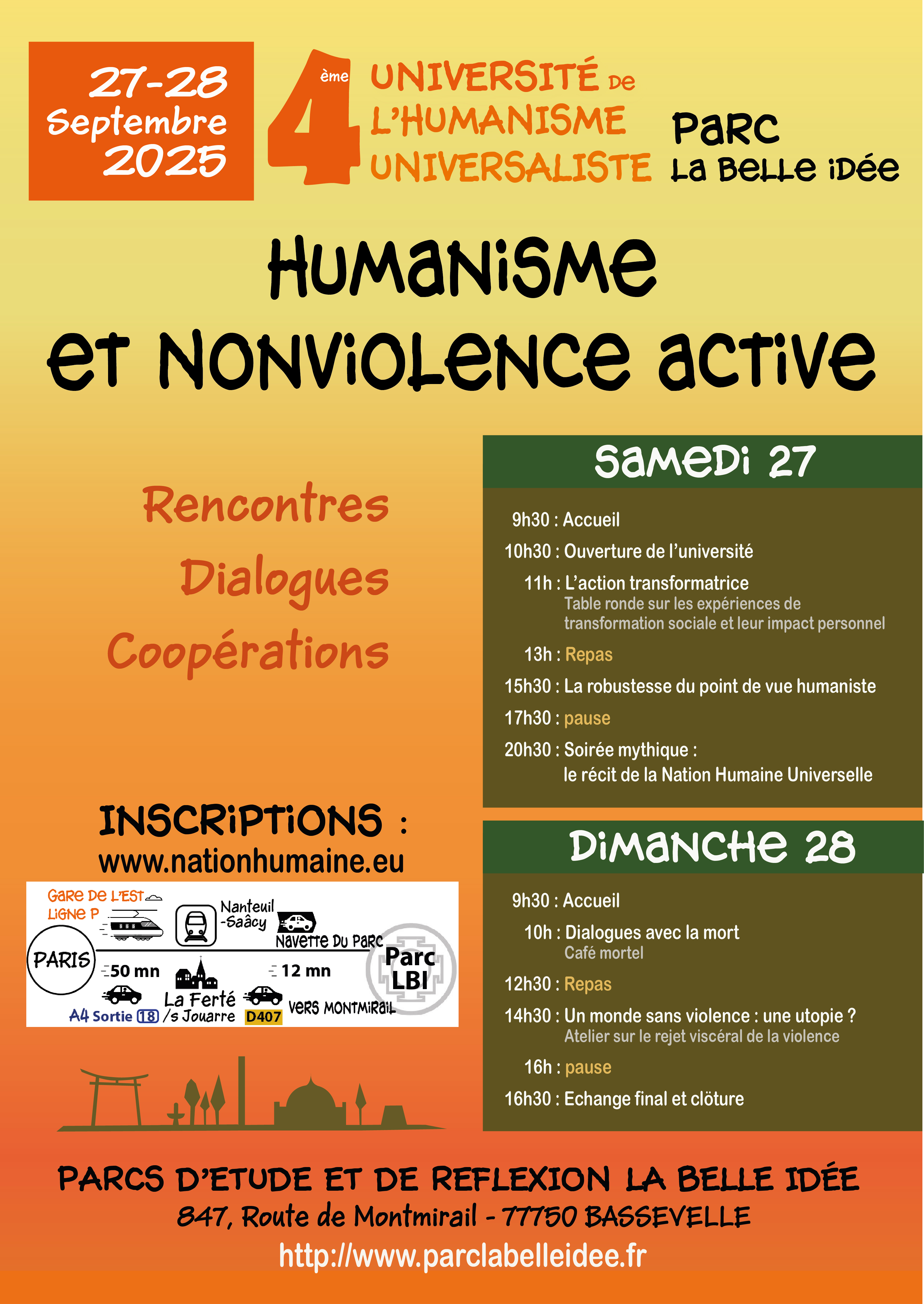 Humanisme et Non Violence Active